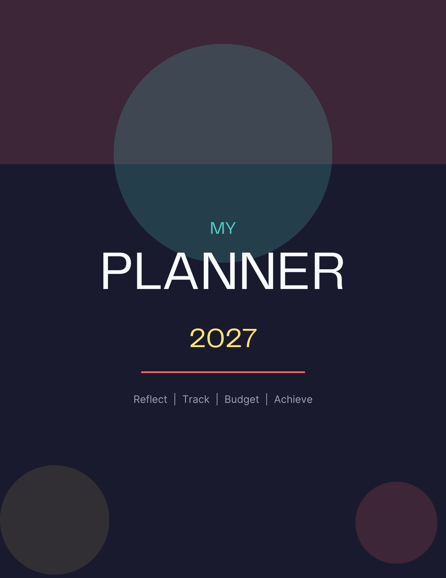 2027 Ultimate Planner